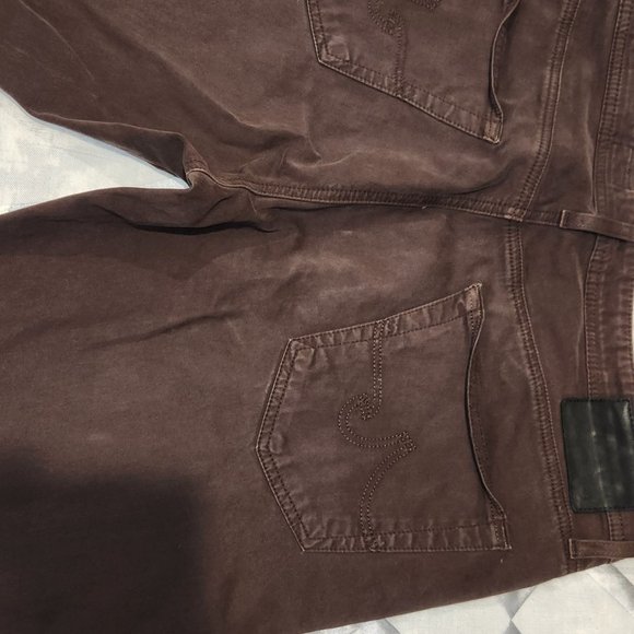 AG Adriano Goldschmied - Graduate Sueded Sateen 34x32 ($198 New) - Picture 1 of 9